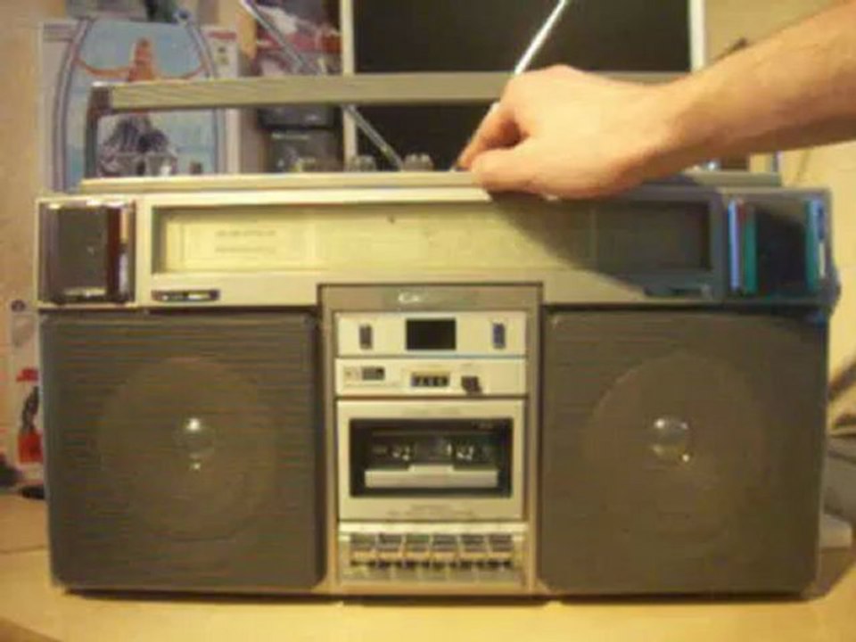 Crown CSC 960 Boombox full Working Test