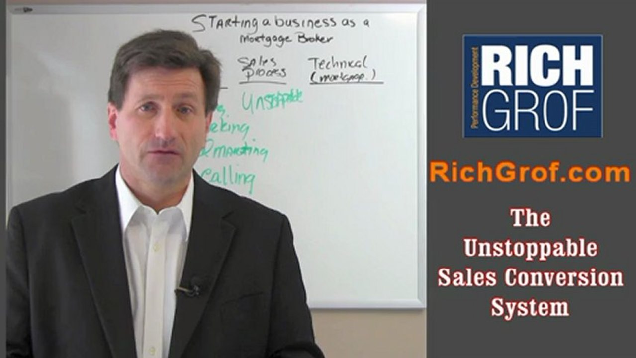 New Loans Officer & Mortgage Broker Training Part 7; Data Base Marketing