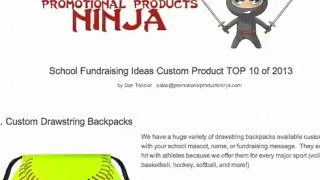 School Fundraising Ideas Custom Products TOP 10 of 2013