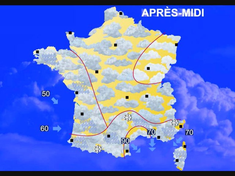 Météo 23 janvier 2013: Très froid, puis redoux et pluie !