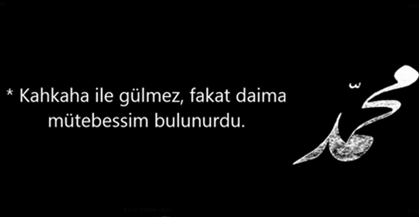 HZ. MUHAMMED (SAV)'İN AHLAKİ VASIFLARI