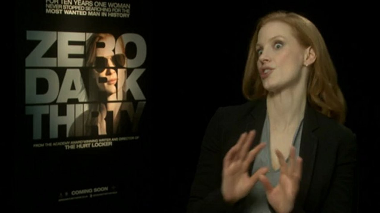 Jessica Chastain Zero Dark Thirty interview
