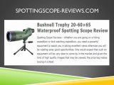 Spotting Scope Reviews - Top 10 Spotting Scopes