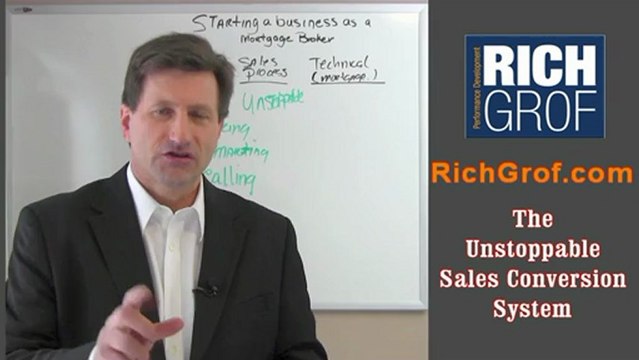 New Loans Officer & Mortgage Broker Training Part 8; The Sales Process