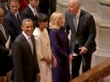 Obama, Biden attend post-inaugural prayer service