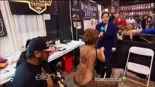 Amy at the Body Art Convention Jan 21 2013
