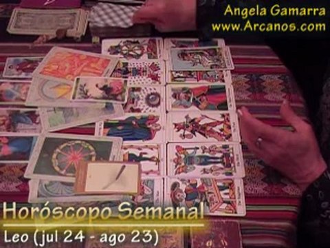 Horoscopo Leo 30 agosto al 5 setiembre 2009 - Lectura del Tarot