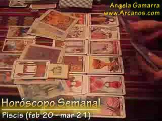 Horoscopo Piscis del 23 al 29 de agosto 2009 - Lectura del Tarot