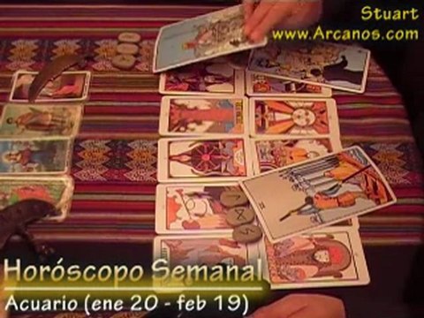 Horoscopo Acuario del 23 al 29 de agosto 2009 - Lectura del Tarot
