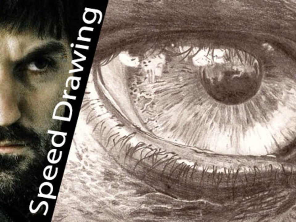 WOW! Realistic Eye from Avatar! Amazing speed drawing art!