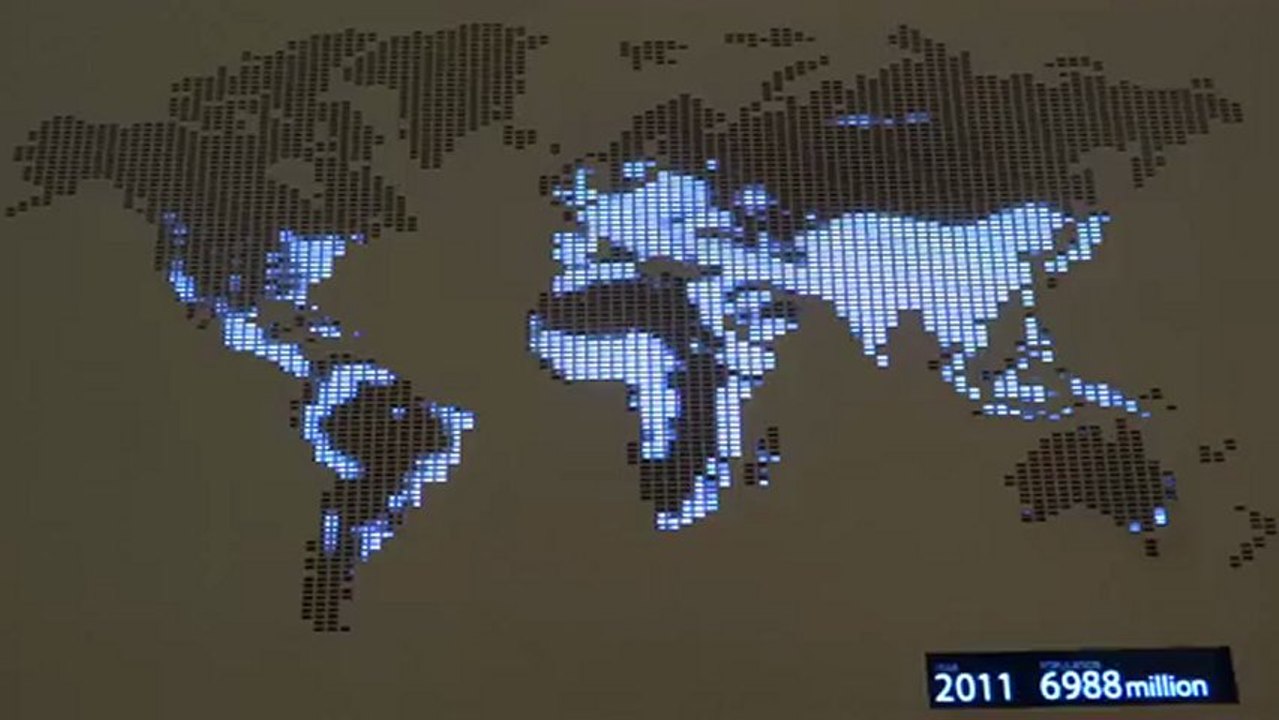 Australie-Melbourne: Museum d'Histoire Naturelle, superbe video sur la propagation de la population mondiale dans le temps et l'espace!
