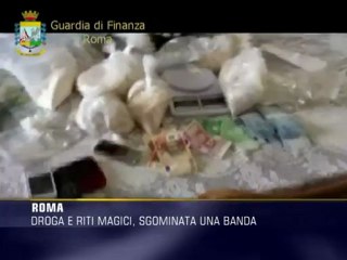 Droga e riti magici, banda in manette