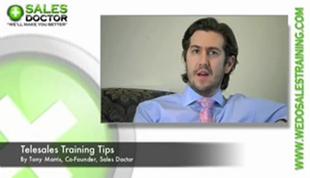 Sales Training- Helpful Tips for Tele Sales Training