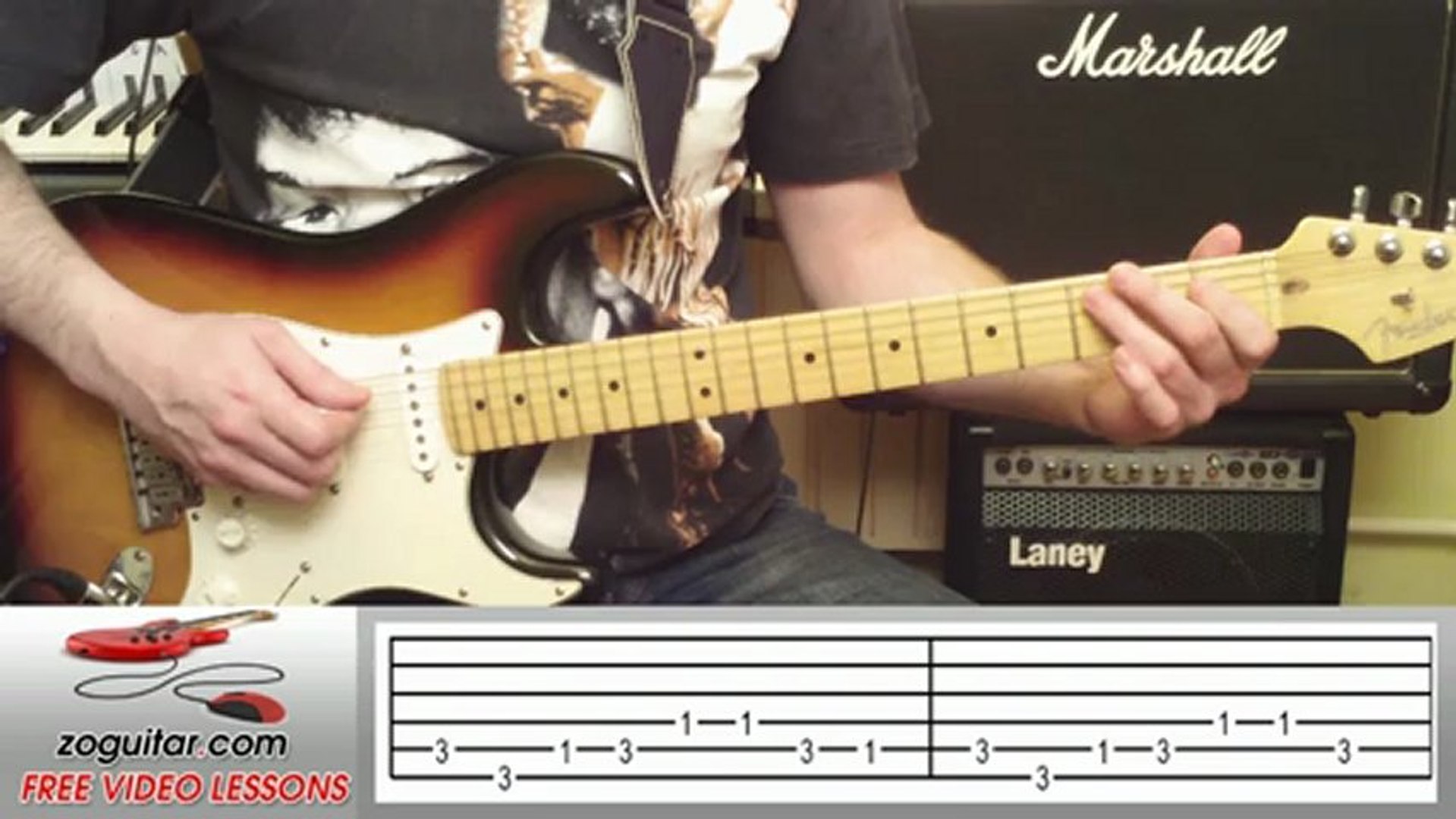 Bon Jovi You Give Love A Bad Name Main Riff Tab Video Dailymotion