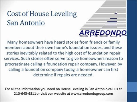 House Leveling and Foundation Repair in San Antonio