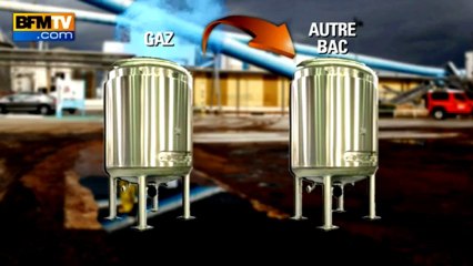 Fuite de gaz : l'opération de colmatage ont débuté 23/01