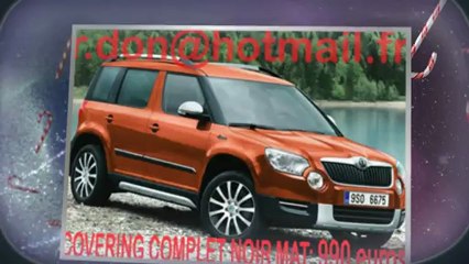 Skoda Yeti, Skoda Yeti, essai video Skoda Yeti, covering Skoda Yeti, Skoda Yeti noir mat