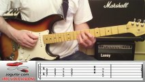 Eric Clapton - Cocaine (main riff) + TAB