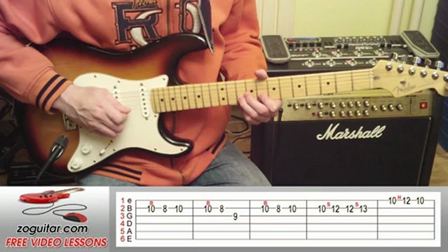 Eric Clapton - Wonderful Tonight (intro solo) + TAB