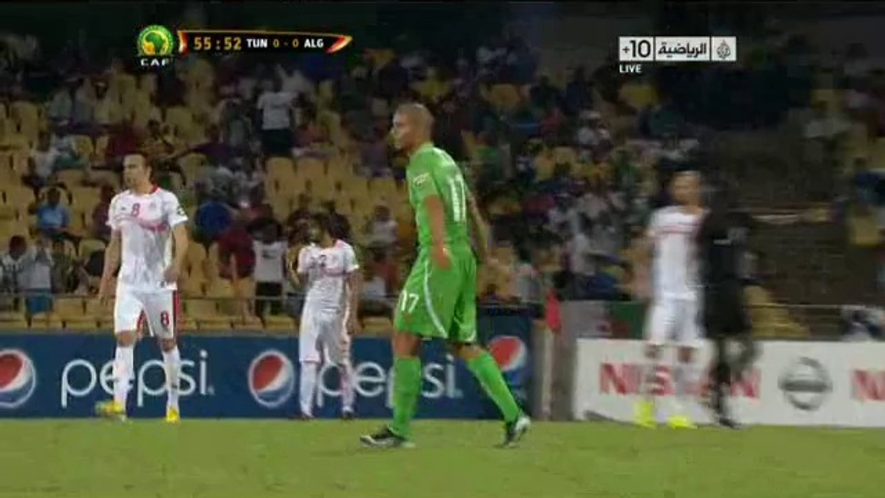 تونس 1-0 الجزائر - الشوط الثاني