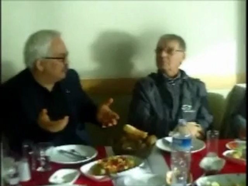 akpınar'ı uğurlarken