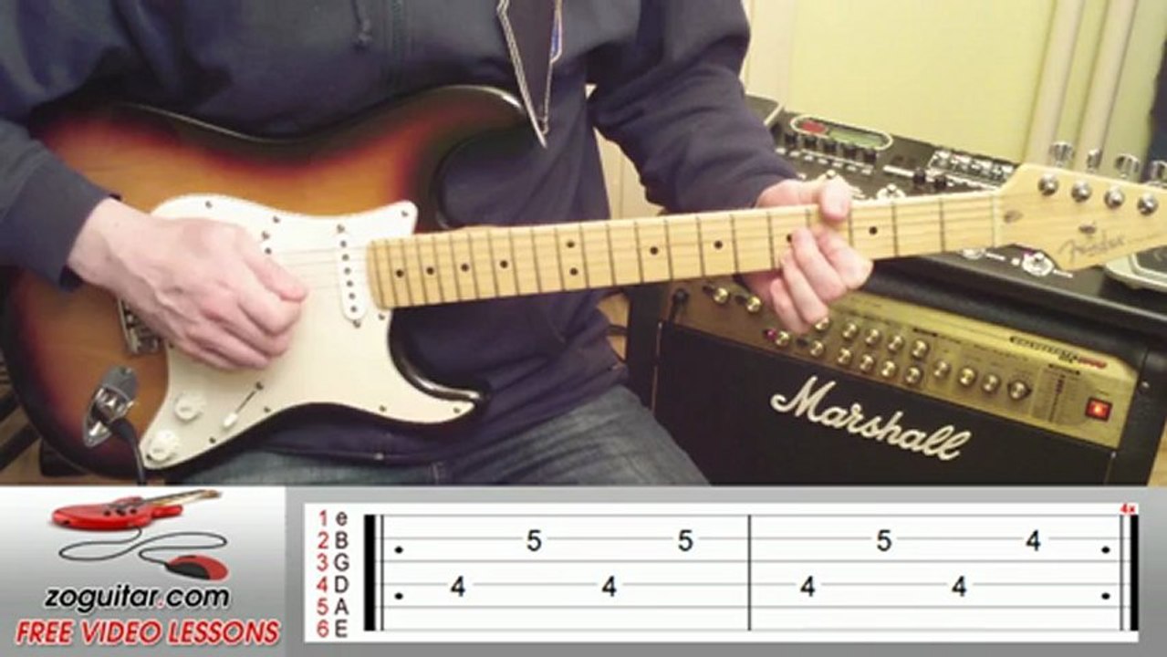 Garbage - Stupid Girl (intro riff) + TAB