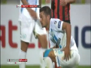La jolie faute d'un arbitre sur un joueur du Zenith Saint Petersbourg