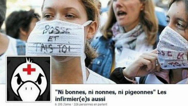 France 3, Infirmière en colère pour Ni bonnes Ni Nonnes Ni pigeonnes