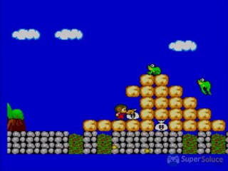 Alex Kidd in Miracle World - Gameplay maison