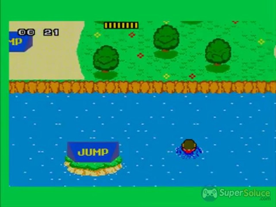 Alex Kidd : BMX Trial - Extrait de gameplay