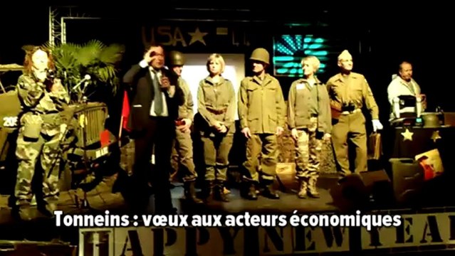 Tonneins: voeux du maire aux acteurs économiques