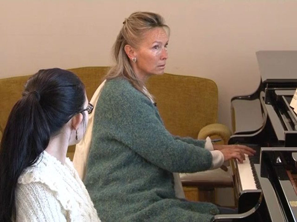 Elizabeth Sombart, master-classe : Début Sonate Waldstein de Beethoven