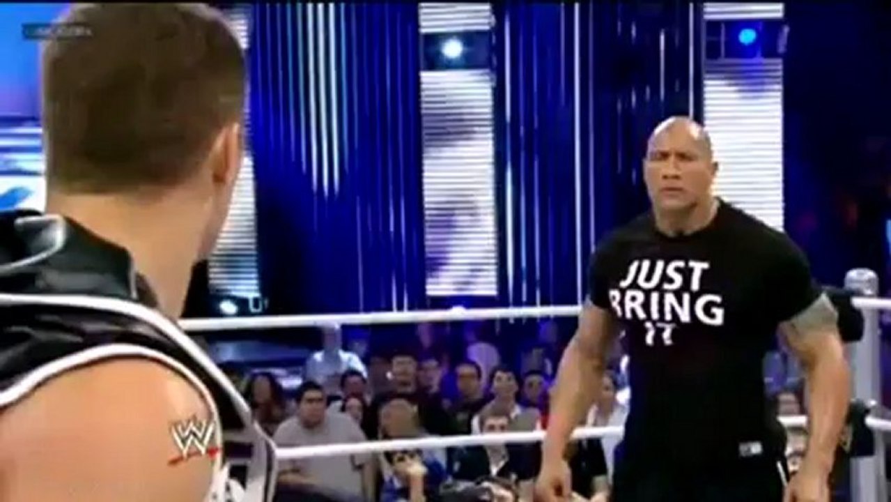2 rock on smackdown