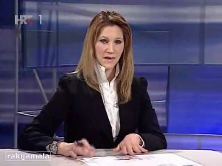 Uplašena Petra Neuner Geržinić: "... dobra vam večer iz Istre!"