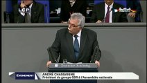 Discours d'André Chassaigne au Bundestag - 50ème anniversaire du traité de l'Elysée