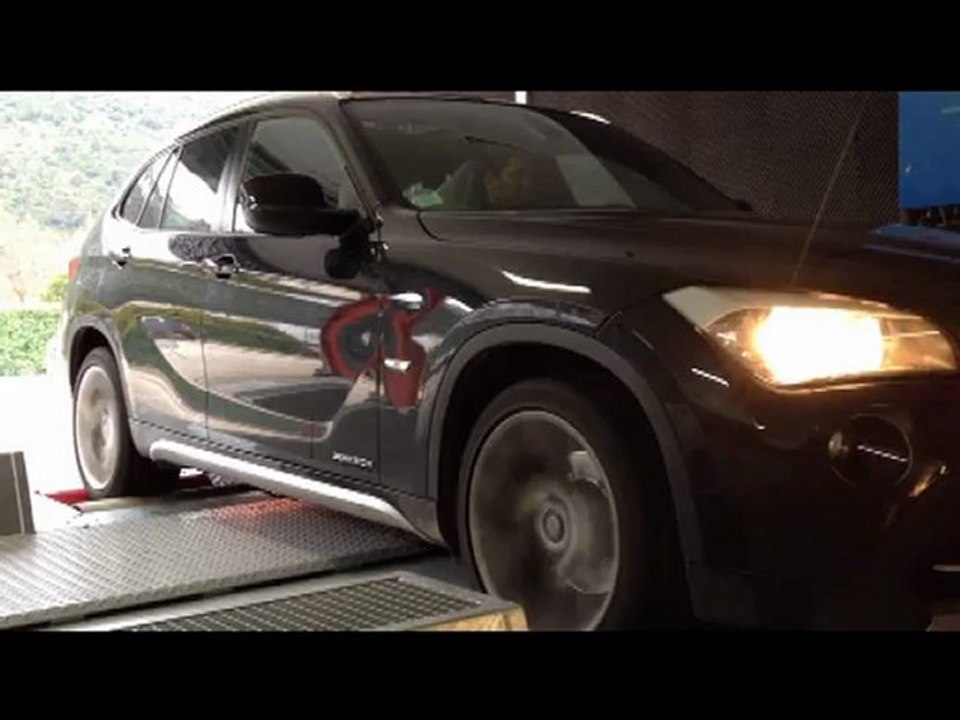 ::: o2programmation ::: BMW X1 20d 177@210cv Optimisation Moteur sur Banc de Puissance Cartec Marseille Gemenos PACA dans le 13