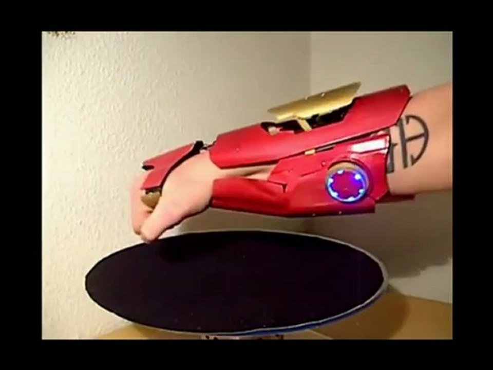 Fabriquer le bras Iron Man avec laser
