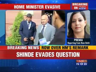 Shinde evades question