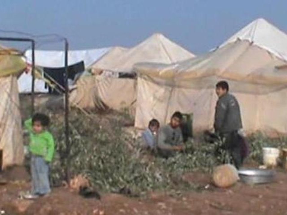 Displaced Syrians fear for safety in aid camps