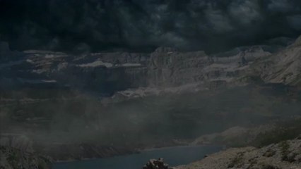 Matte painting : orage