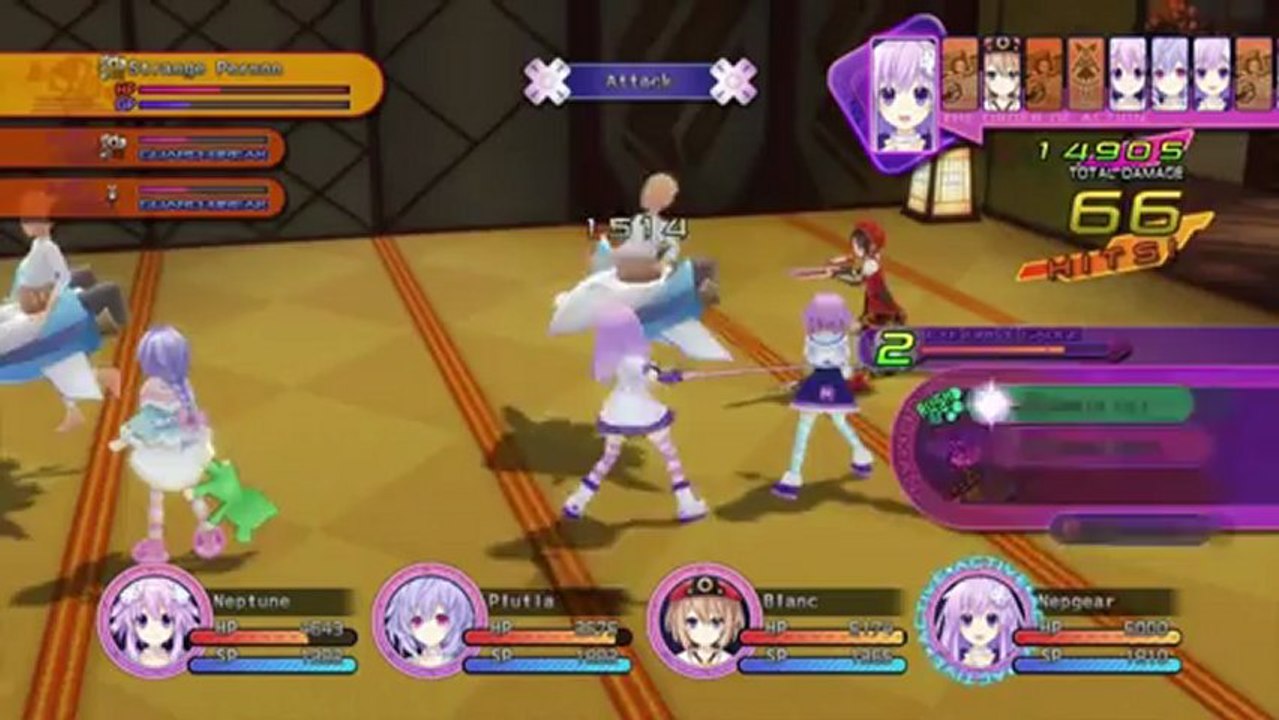 Hyperdimension Neptunia Victory - Gameplay 2