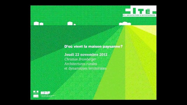 Architectures rurales et dynamiques territoriales