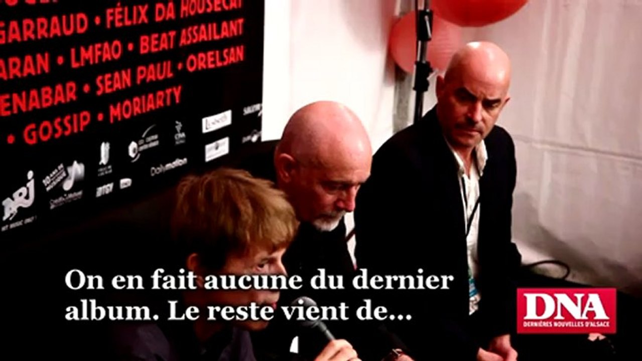 Conférence de presse des Pogues