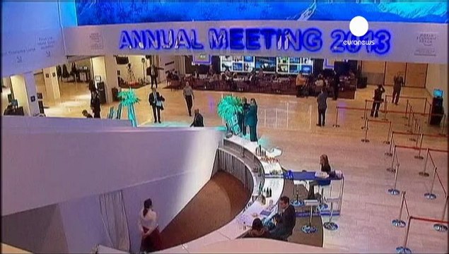 Economisti e politici riuniti al World Economic Forum di...