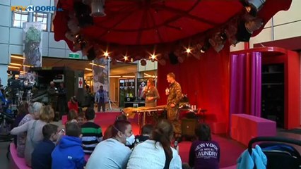 Kinderen in UMCG kijken ogen uit in militair hospitaal - RTV Noord