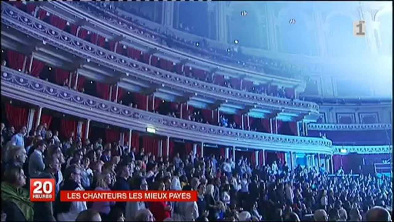 BUSINESS /.. SINGERS THE BEST PAID IN FRANCE !.. /.. MIEUX PAYES EN FRANCE !..