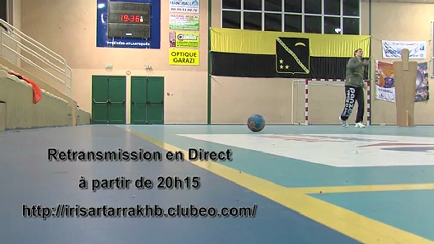 LIVE ITStation - Handball N2 - Irissarry vs Bruges33 - 26-01-2013