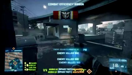 Battlefield 3 Online Gameplay - Squad Rush Crushing The Enemy Team Mohaha