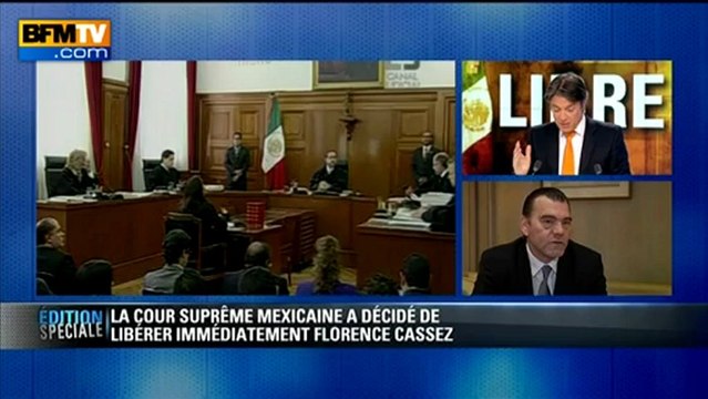 Florence Cassez libérée : son avocat Franck Berton en direct sud BFMTV