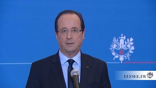 Déclaration du Président de la République au sujet de la libération de Florence Cassez